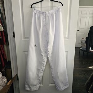 Men's Adidas White Athletic Pants 22/220